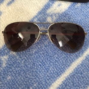 Coach aviator sunglasses w/ case